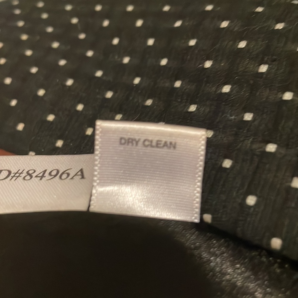 Ann Taylor Black & White Spotted Coat - Picture 8 of 8
